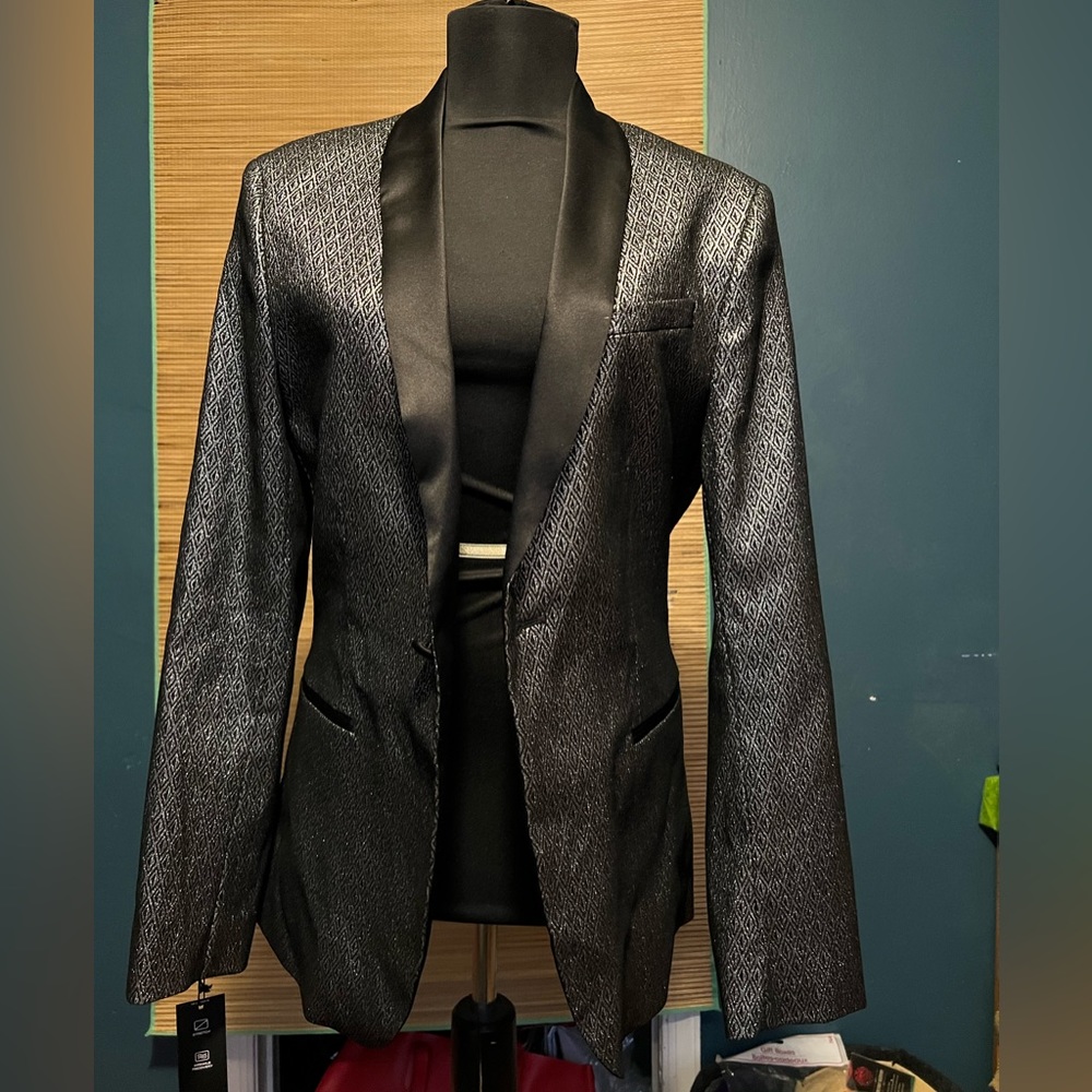 J Ferrar Evening Edition Pewter Blazer